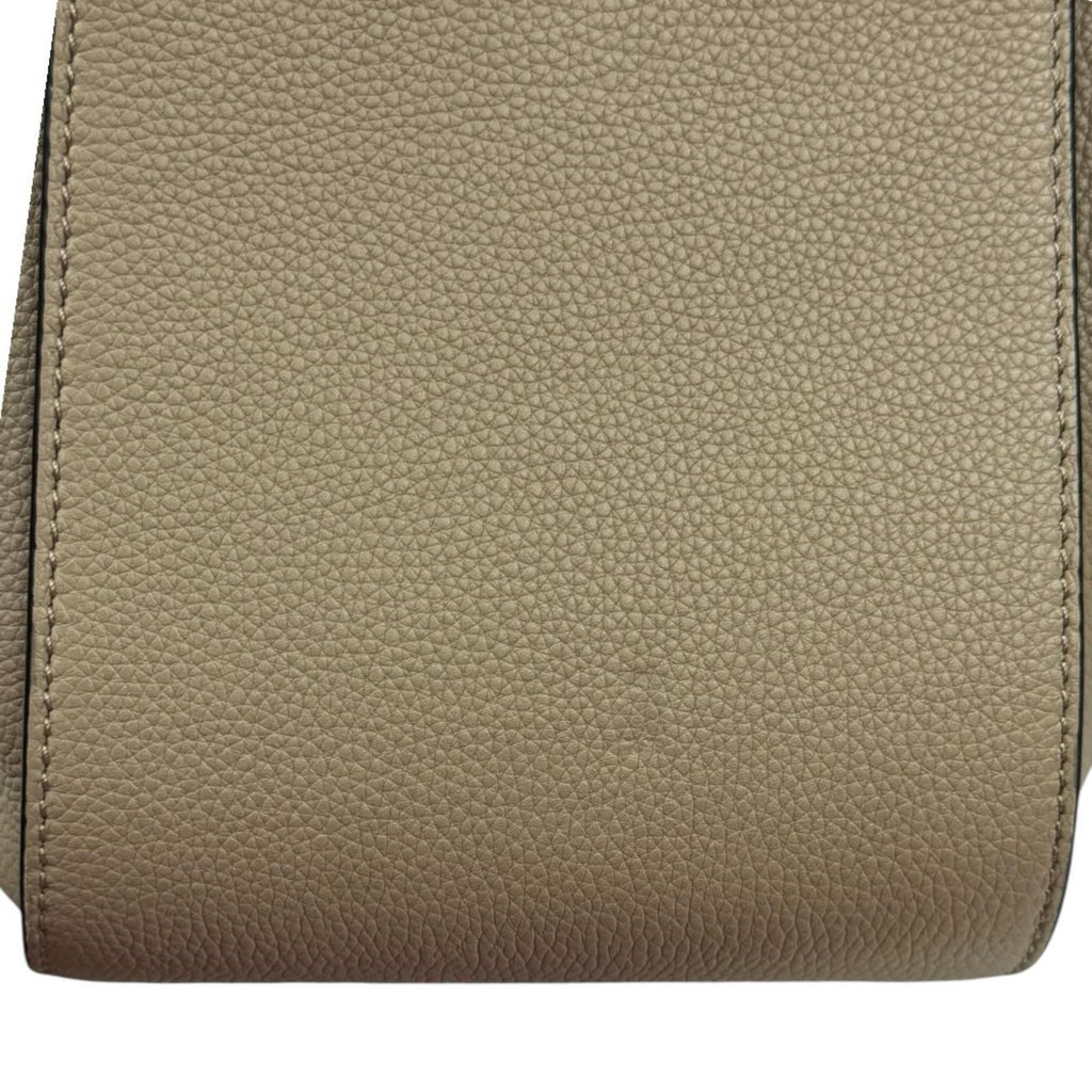 Loewe Hammock Small Shoulder Bag Leather Beige — view 9