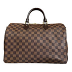 Louis Vuitton Speedy Damier Shoulder Bag Canvas Brown — view 3