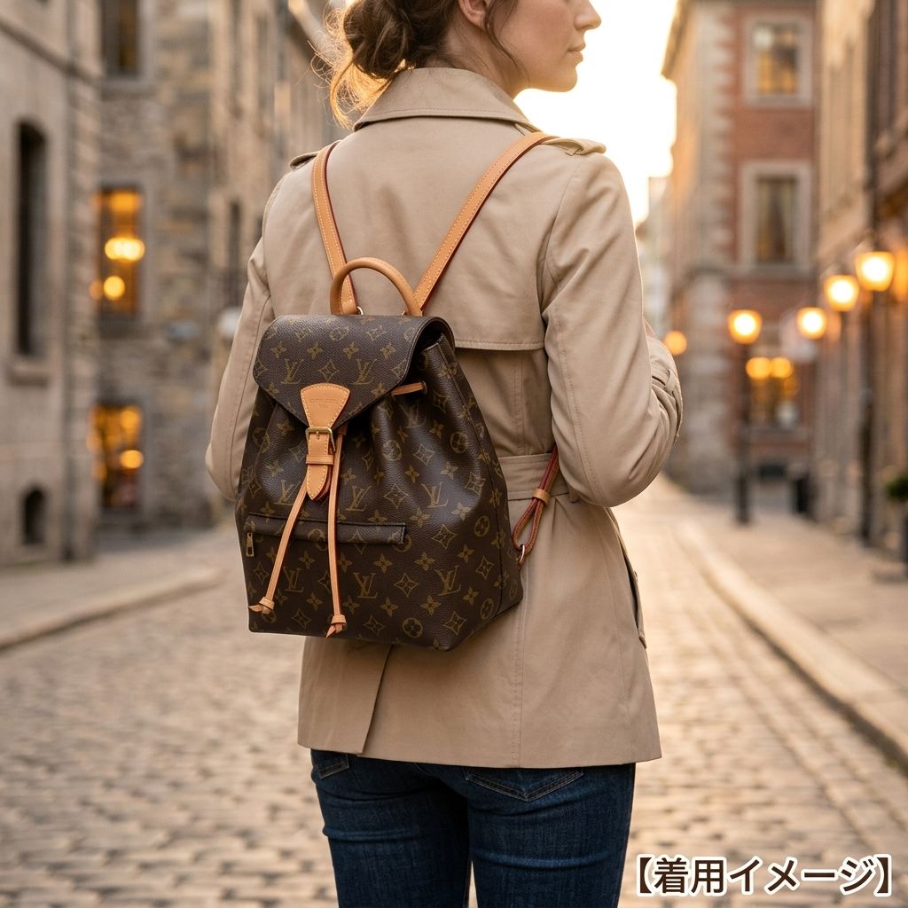 Louis Vuitton Montsouris NM PM Monogram Backpack Canvas — view 2