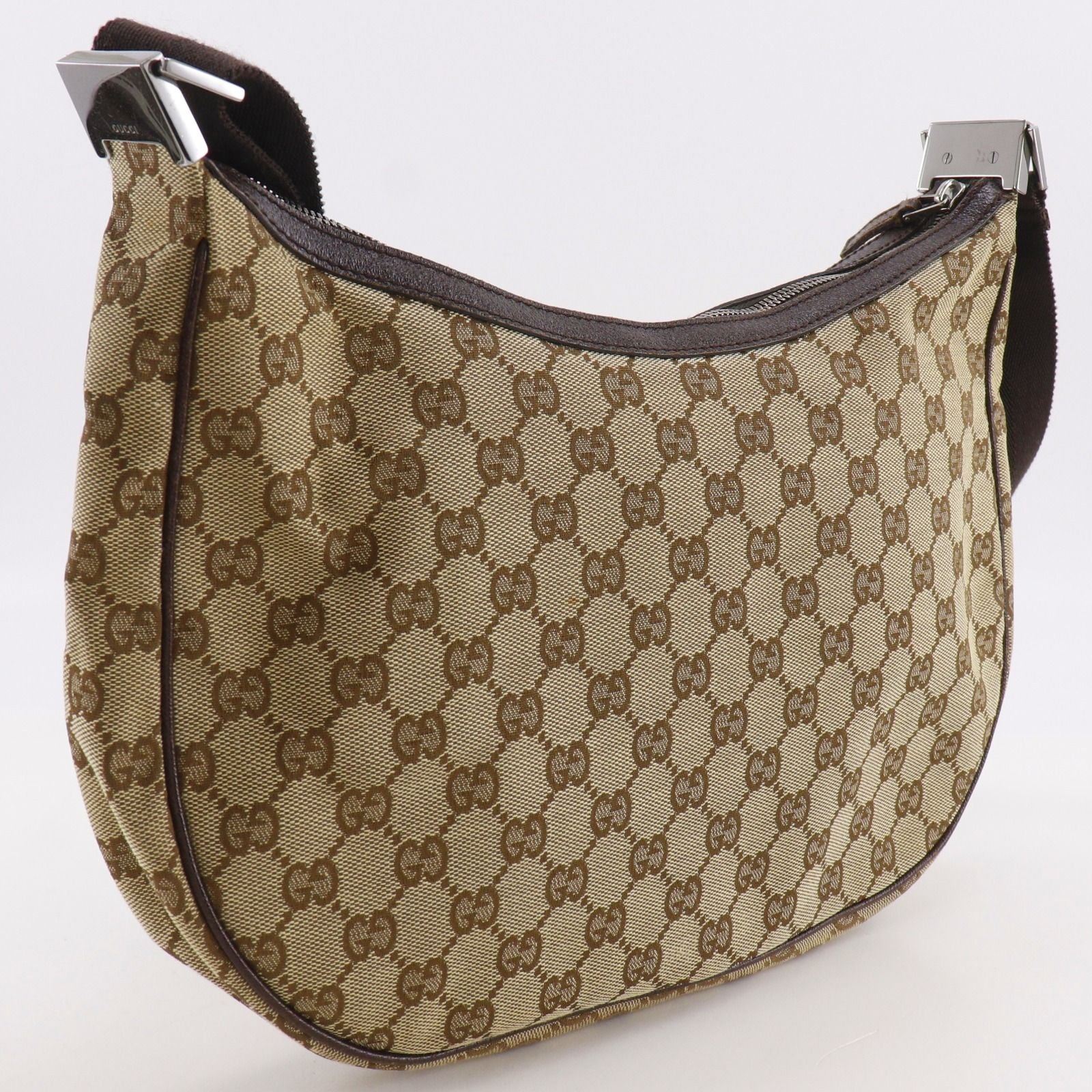 Gucci GG Canvas Brown Shoulder — view 3