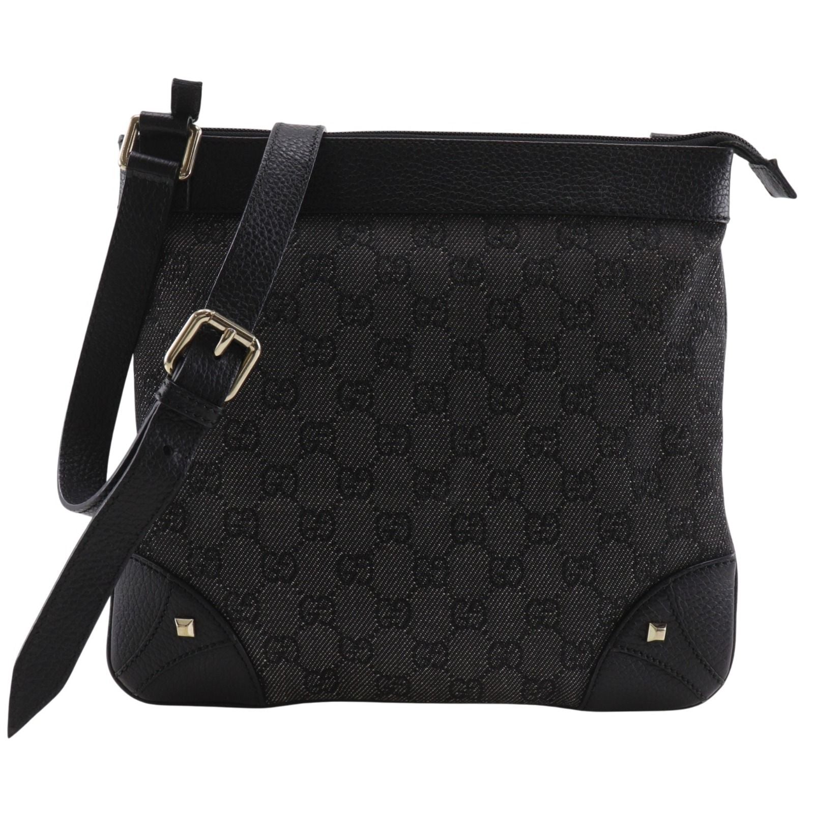 Gucci GG Canvas Black Shoulder