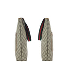 Gucci Vintage Sherry Line Beige GG Supreme Canvas Tote — view 8