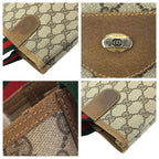 Gucci Vintage Sherry Line Beige GG Supreme Canvas Tote — view 5