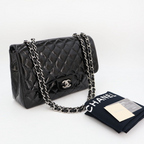 Chanel Deca Quilted 30 CC Logo Chain Shoulder