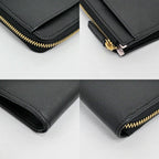 Chanel Fragment Zip Card Case CC Logo Apple Black Pink Gold — view 8
