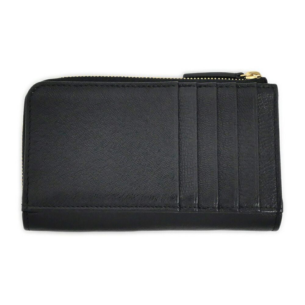 Chanel Fragment Zip Card Case CC Logo Apple Black Pink Gold — view 2