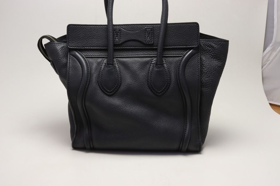 Celine Luggage Leather Handbag — view 2