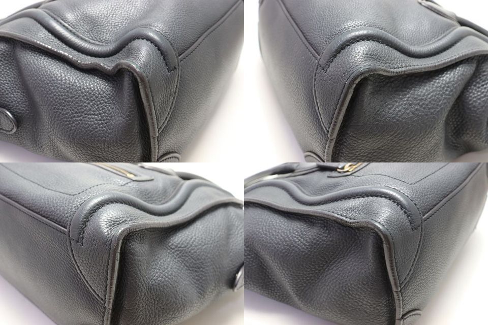 Celine Luggage Leather Handbag — view 4
