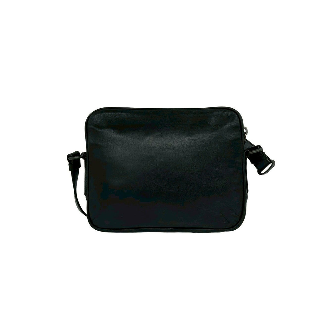 Bottega Veneta Intrecciato Leather Mini Shoulder Bag Pochette Black — view 3
