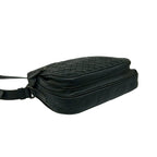 Bottega Veneta Intrecciato Leather Mini Shoulder Bag Pochette Black — view 7