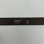 Chanel Belt Leather Black — view 5