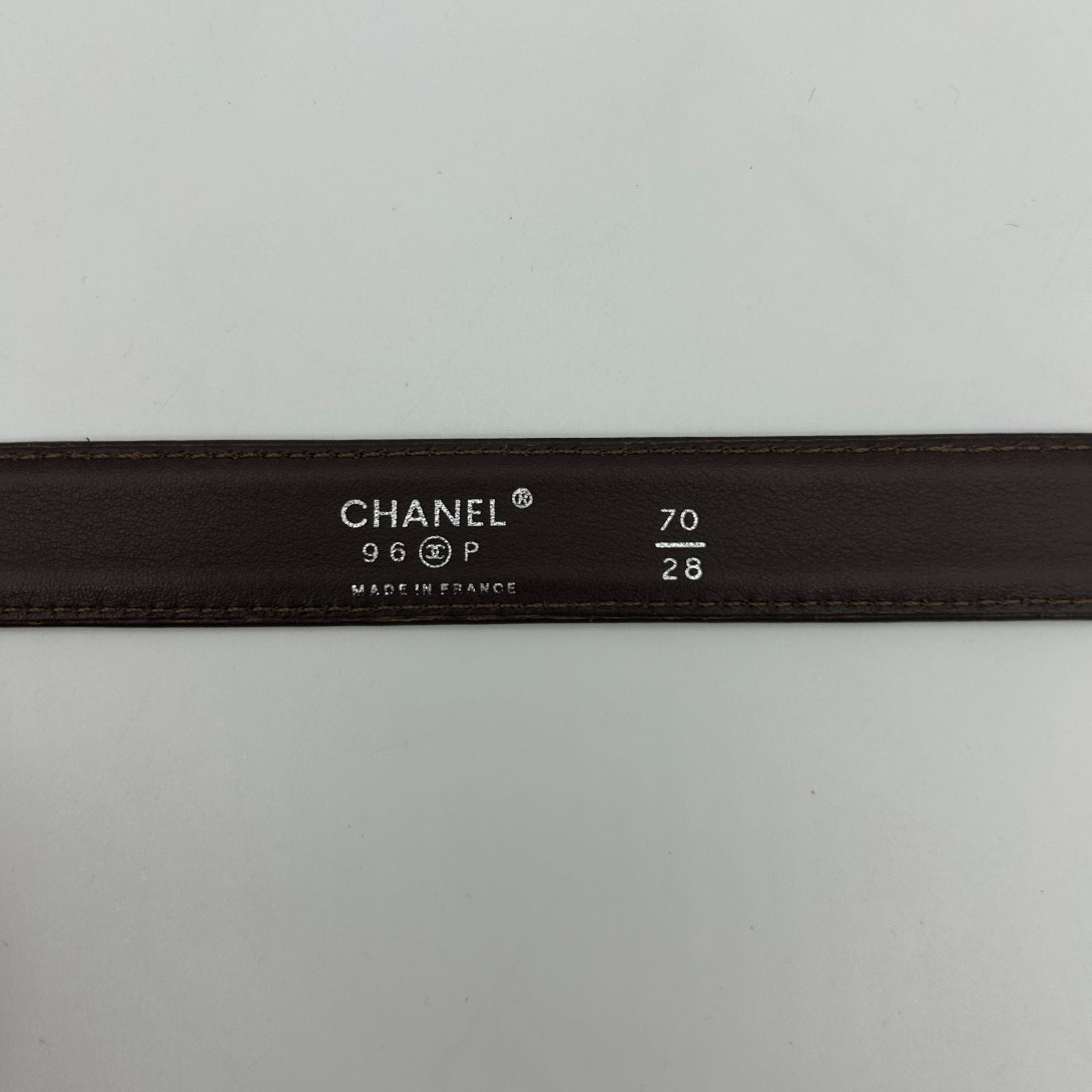 Chanel Belt Leather Black — view 5