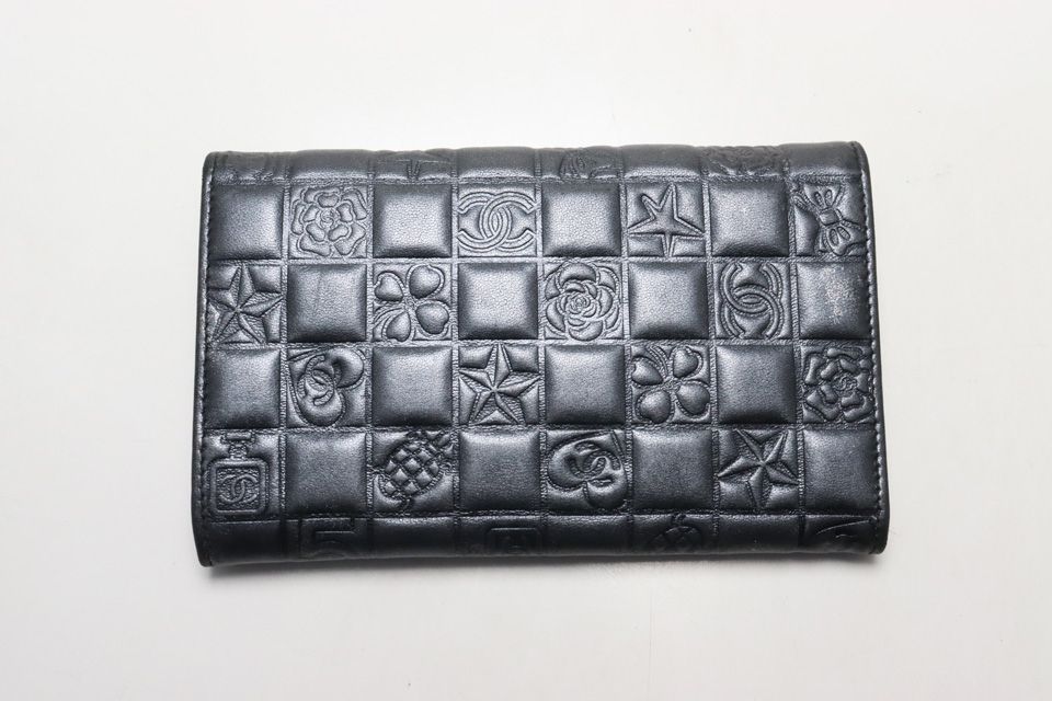 Chanel Icon Leather Bifold Wallet — view 2