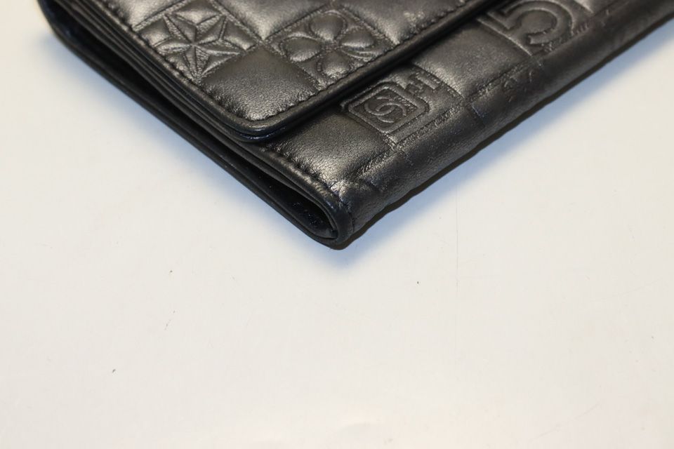 Chanel Icon Leather Bifold Wallet — view 5