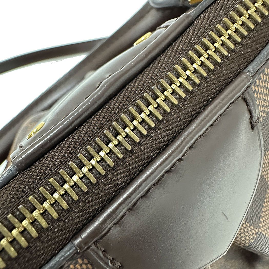 Louis Vuitton 2-Way Shoulder Bag Damier Canvas Sienna PM Brown Handle Going — view 9