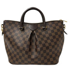 Louis Vuitton 2-Way Shoulder Bag Damier Canvas Sienna PM Brown Handle Going — view 2