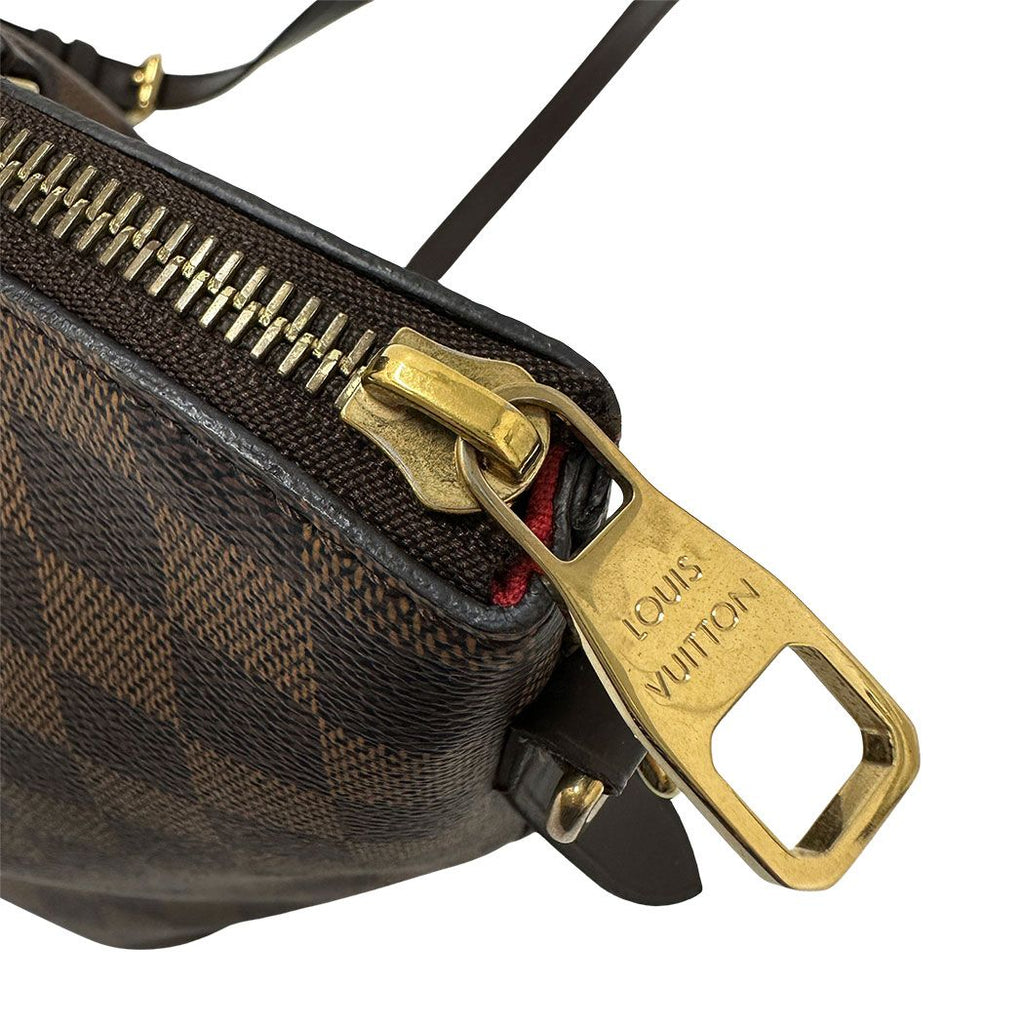 Louis Vuitton 2-Way Shoulder Bag Damier Canvas Sienna PM Brown Handle Going — view 8