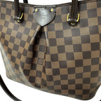 Louis Vuitton 2-Way Shoulder Bag Damier Canvas Sienna PM Brown Handle Going — view 6