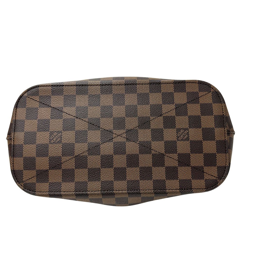 Louis Vuitton 2-Way Shoulder Bag Damier Canvas Sienna PM Brown Handle Going — view 3