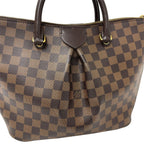 Louis Vuitton 2-Way Shoulder Bag Damier Canvas Sienna PM Brown Handle Going — view 7