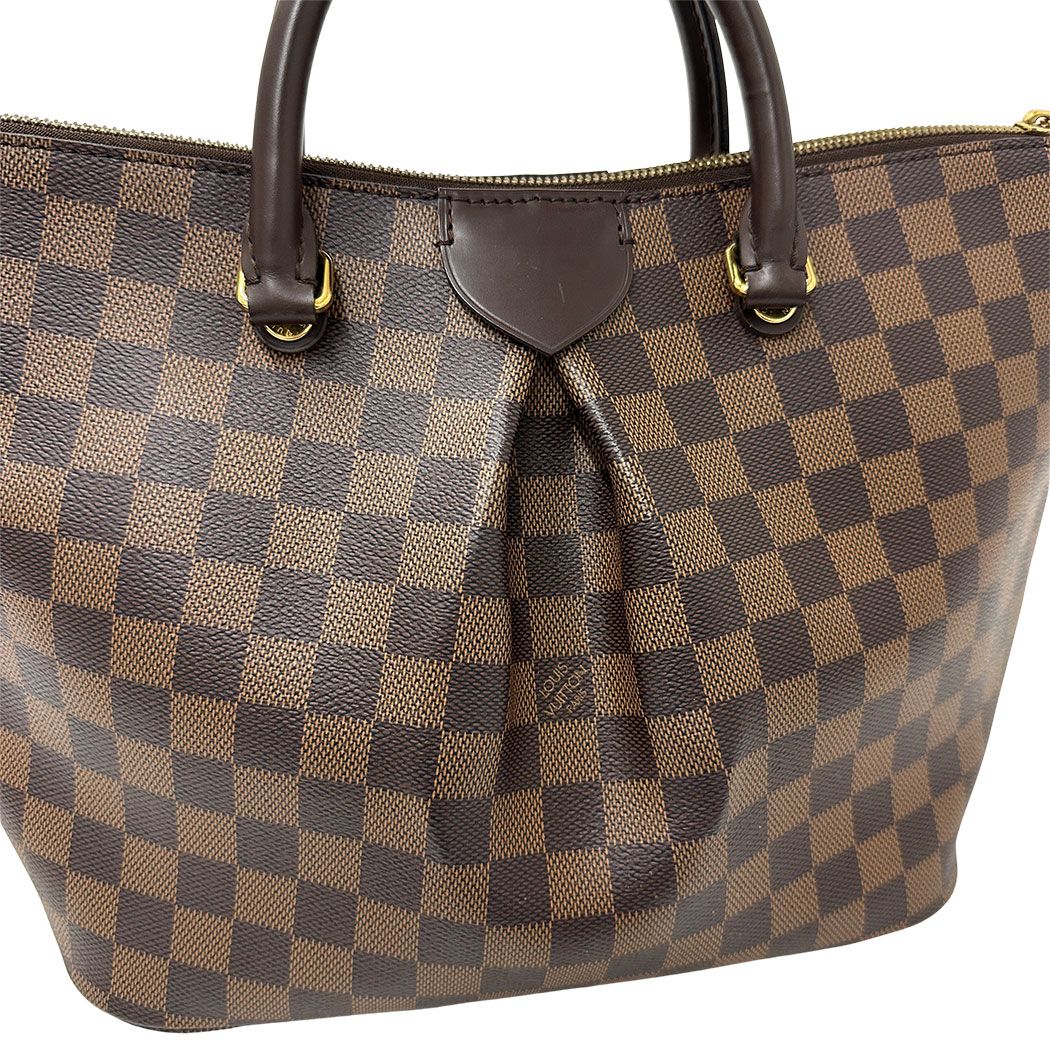 Louis Vuitton 2-Way Shoulder Bag Damier Canvas Sienna PM Brown Handle Going — view 7
