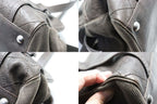 Chanel Quilted Leather Canvas Shoulder — view 4
