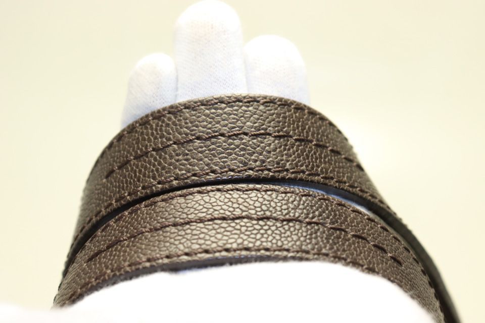 Chanel Quilted Leather Canvas Shoulder — view 5