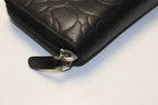 Chanel Camellia Leather Zip Around Wallet — view 4
