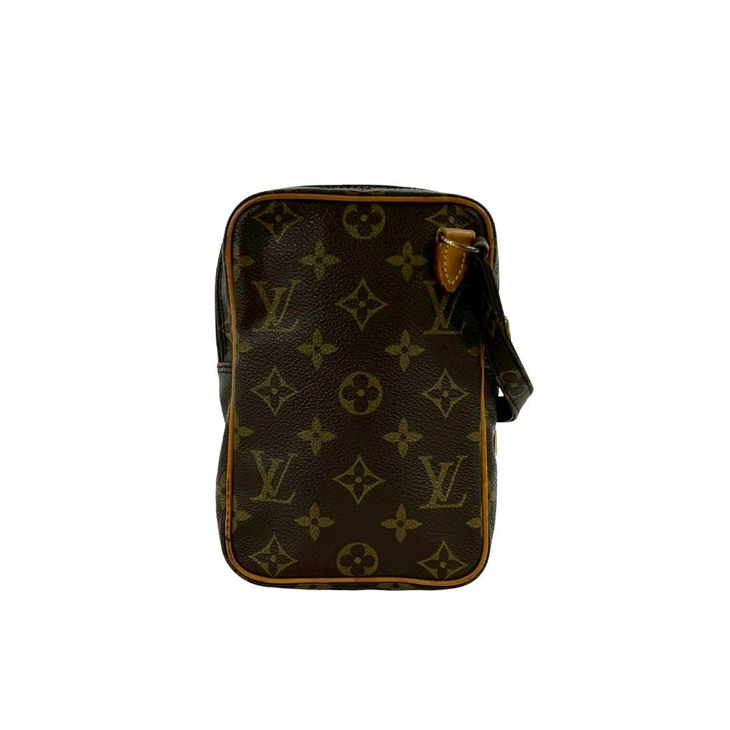 Louis Vuitton Vintage Amazon Monogram Leather Mini Shoulder Bag Pochette Brown — view 3