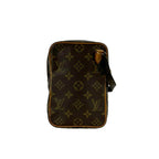 Louis Vuitton Vintage Amazon Monogram Leather Mini Shoulder Bag Pochette Brown — view 3