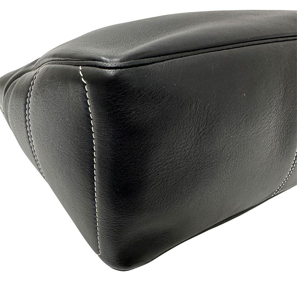 Celine Bag Handbag Leather Boogie Bag Black Handle — view 4