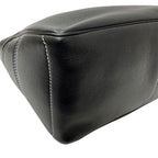 Celine Bag Handbag Leather Boogie Bag Black Handle — view 4