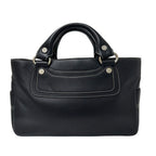 Celine Bag Handbag Leather Boogie Bag Black Handle