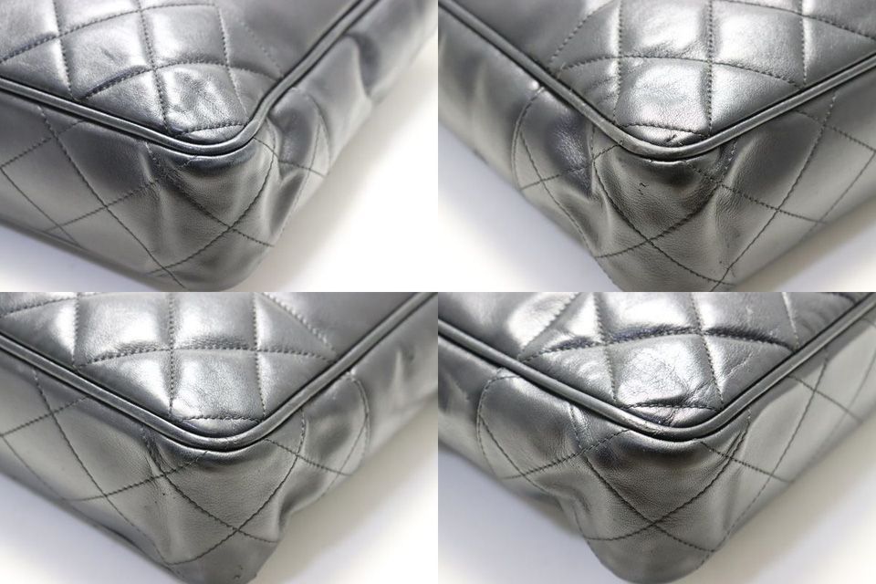 Chanel Quilted Leather Shoulder — view 4