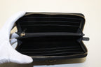 Chanel Quilted Boy Caviar Leather Zip Around Wallet — view 5