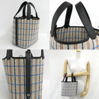 Hermes Picotin Lock PM Couverture Black Ecru Fauve Blue Zanzibar Toile Swift — view 7