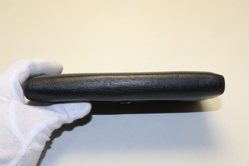 Chanel Leather Wallet Black — view 3