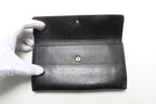 Chanel Leather Wallet Black — view 5