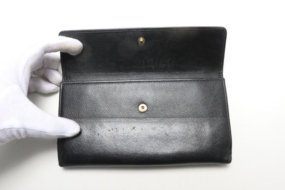 Chanel Leather Wallet Black — view 5