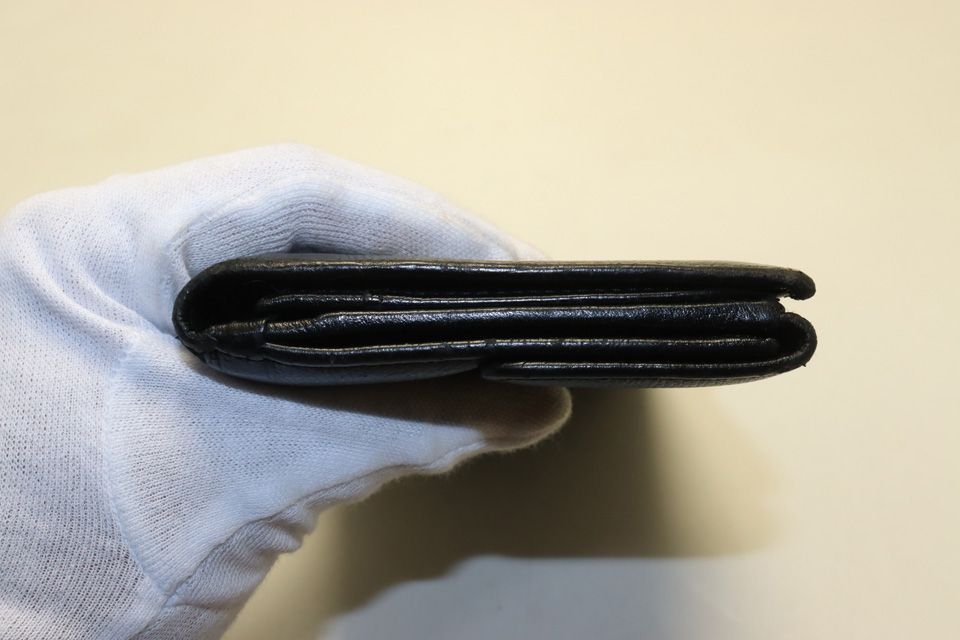 Chanel Leather Wallet Black — view 9