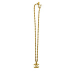 Chanel Vintage CC Logo Pendant Choker Gold — view 5