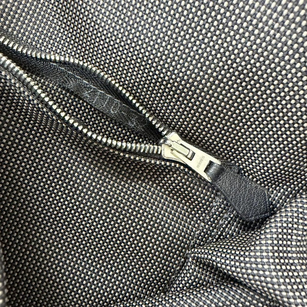Hermes Her Line Besace MM Series Button Flap Messenger Bag Charcoal Gray — view 9