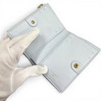 Louis Vuitton Portefeuille Lisa Monogram Empreinte Azur Blue Bifold Wallet — view 5