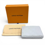 Louis Vuitton Portefeuille Lisa Monogram Empreinte Azur Blue Bifold Wallet — view 2