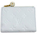 Louis Vuitton Portefeuille Lisa Monogram Empreinte Azur Blue Bifold Wallet