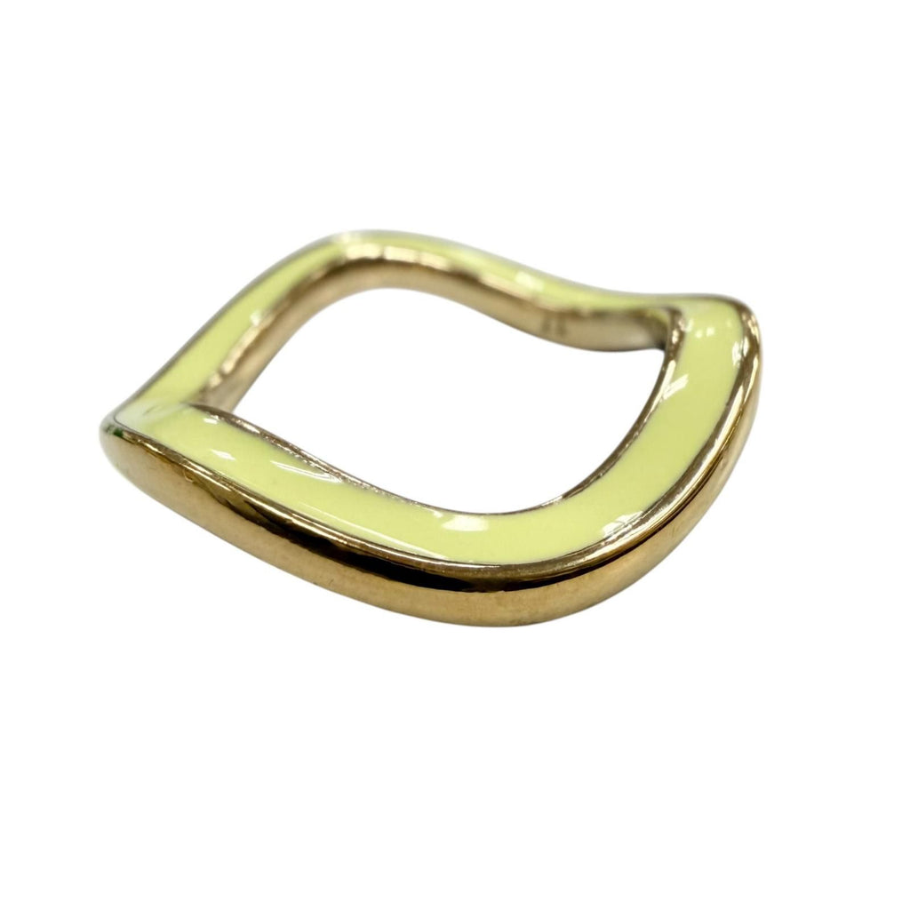 Bottega Veneta Ring Gold Light Yellow Green — view 3