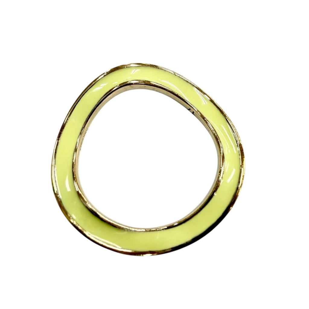 Bottega Veneta Ring Gold Light Yellow Green — view 7