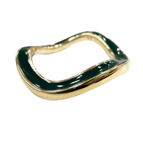 Bottega Veneta Ring Gold Light Yellow Green