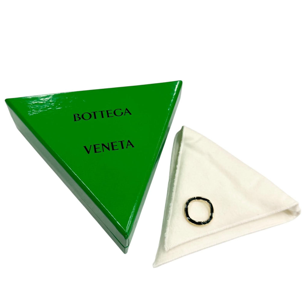 Bottega Veneta Ring Gold Light Yellow Green — view 2
