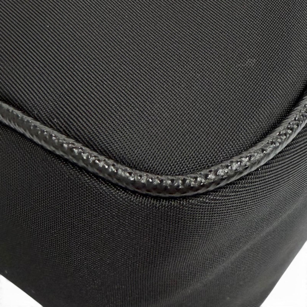 Prada Re Edition Re-Nylon Triangle Logo Handbag Black Box with — view 7